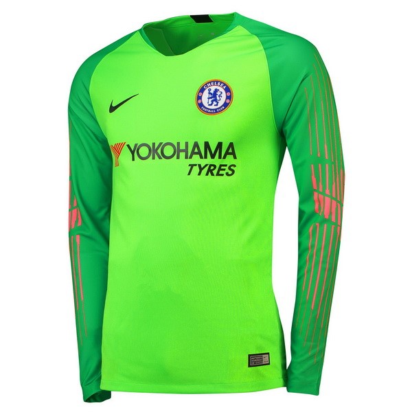 Trikot Chelsea Ml Torwart 2018-19 Grün Fussballtrikots Günstig